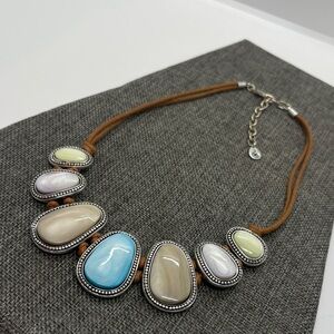 Scroll Dillards Multi-Stone Necklace